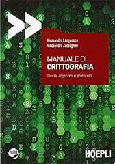 Manuale crittografia. teoria d'occasion  Livré partout en France