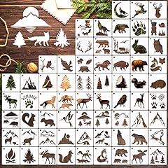 Pieces animal stencils for sale  Delivered anywhere in USA 