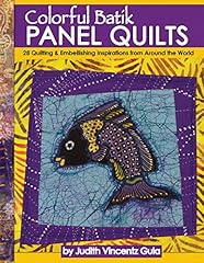 Colorful batik panel for sale  Delivered anywhere in USA 