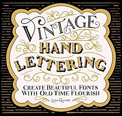 Vintage hand lettering for sale  Delivered anywhere in UK