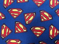 Superman fabric 100 for sale  Delivered anywhere in UK