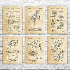 Pinball patent posters for sale  Delivered anywhere in USA 