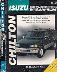 Chilton isuzu amigo d'occasion  Livré partout en France