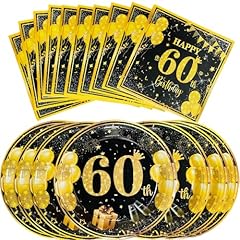 60th birthday plate for sale  Delivered anywhere in USA 