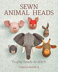 Sewn animal heads for sale  Delivered anywhere in UK