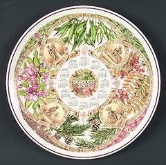 Wedgwood calendar plate for sale  Delivered anywhere in UK