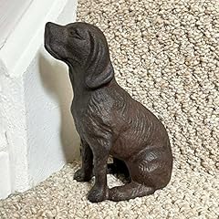 Iron dog doorstop for sale  Delivered anywhere in UK