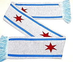 Chicago flag knit for sale  Delivered anywhere in USA 