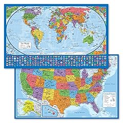 Pack laminated map for sale  Delivered anywhere in USA 