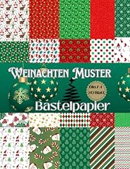 Weihnachten muster bastelpapie gebraucht kaufen  Wird an jeden Ort in Deutschland