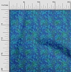 oneOone Cotton Cambric Blue Fabric Batik Quilting Supplies for sale  Delivered anywhere in Canada