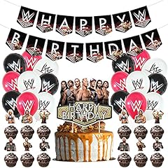 Wrestlinss birthday party for sale  Delivered anywhere in UK
