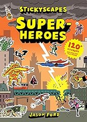 Stickyscapes superheroes d'occasion  Livré partout en France