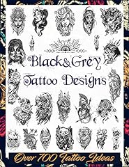 Black grey tattoo for sale  Delivered anywhere in USA 