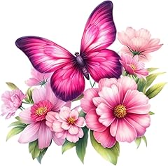 Pink butterfly vinyl for sale  Delivered anywhere in UK