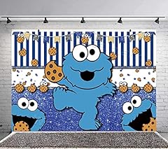 Cookie monster backdrop for sale  Delivered anywhere in USA 