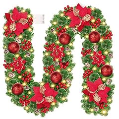 Christmas garland 9ft for sale  Delivered anywhere in UK