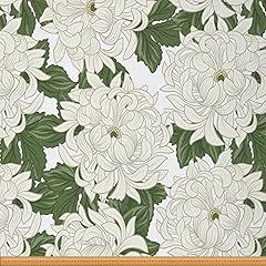 Japanese chrysanthemum fabric for sale  Delivered anywhere in USA 