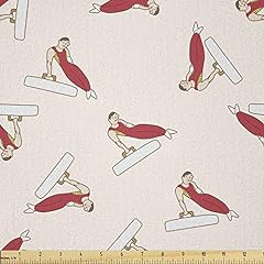 Lunarable gymnastic fabric for sale  Delivered anywhere in USA 