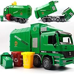 SHANDP Children Garbage Truck Kids Toys Inertia Sanitation for sale  Delivered anywhere in UK
