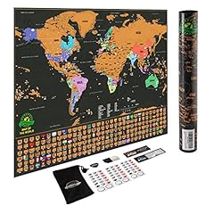 Scratch map poster for sale  Delivered anywhere in USA 