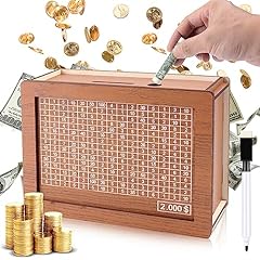 Wooden money box for sale  Delivered anywhere in USA 