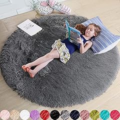 Gray round rug for sale  Delivered anywhere in USA 