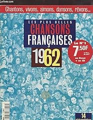 Belles chansons francaises d'occasion  Livré partout en France