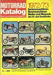 Motorrad katalog 1972 gebraucht kaufen  Wird an jeden Ort in Deutschland