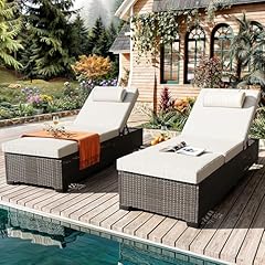 Outdoor wicker chaise for sale  Delivered anywhere in USA 