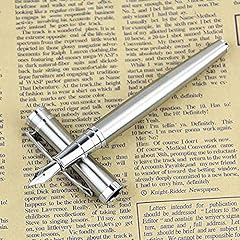 Penna stilografica argento usato  Spedito ovunque in Italia 