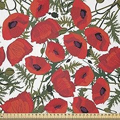 Abakuhaus coquelicot tissu d'occasion  Livré partout en France