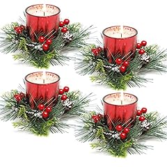 Christmas candle ring for sale  Delivered anywhere in UK