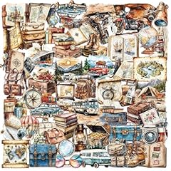 50pcs vintage travel for sale  Delivered anywhere in USA 
