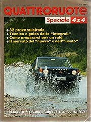 Quattroruote speciale 4x4 usato  Spedito ovunque in Italia 