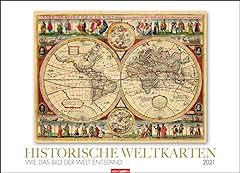 Historische weltkarten kalende gebraucht kaufen  Wird an jeden Ort in Deutschland