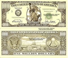 Novelty dollar million for sale  Delivered anywhere in UK