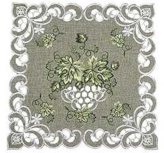 Embroidered green leaf for sale  Delivered anywhere in USA 