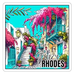 Rhodes sticker greece for sale  Delivered anywhere in USA 
