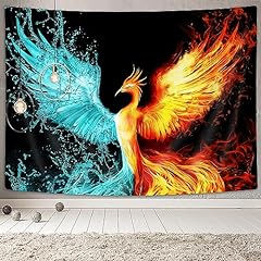 Fantasy phoenix tapestry for sale  Delivered anywhere in Ireland