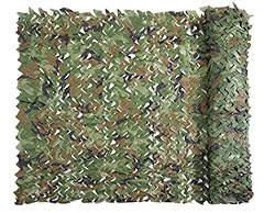 Gebraucht, Sensong Tarnnetz Camouflage Netz Woodland 1.5 x 2 M gebraucht kaufen  Wird an jeden Ort in Deutschland