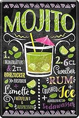 Plaque tôle mojito d'occasion  Livré partout en France