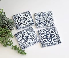 Ceramic coasters set for sale  Delivered anywhere in UK
