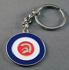 Metal enamel keyring for sale  Delivered anywhere in UK