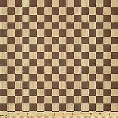 Ambesonne checkered fabric for sale  Delivered anywhere in USA 