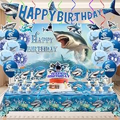 Shark birthday party for sale  Delivered anywhere in USA 