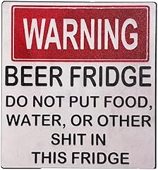 Warning beer fridge for sale  Delivered anywhere in USA 