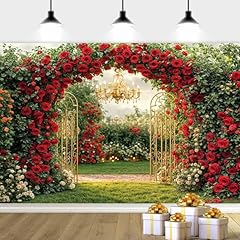 7x5ft red rose for sale  Delivered anywhere in USA 