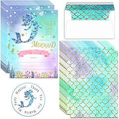 Sampartyshop mermaid invitatio for sale  Delivered anywhere in USA 