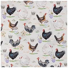 Roosters cotton calico for sale  Delivered anywhere in USA 
